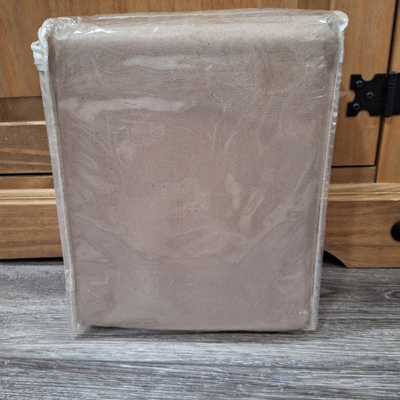 New Futon Cover, 54" x 75", Taupe/Beige - Picture 2 of 2